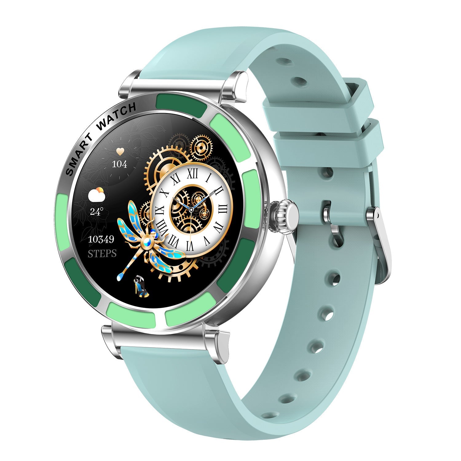 H20 Smartwatch: Bluetooth Calling, AI Voice & Health Monitoring