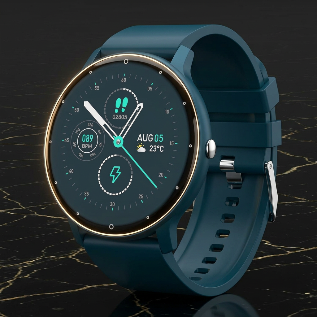 PulseTrack ZL02 Fitness Smartwatch – Heart Rate & Activity Tracker