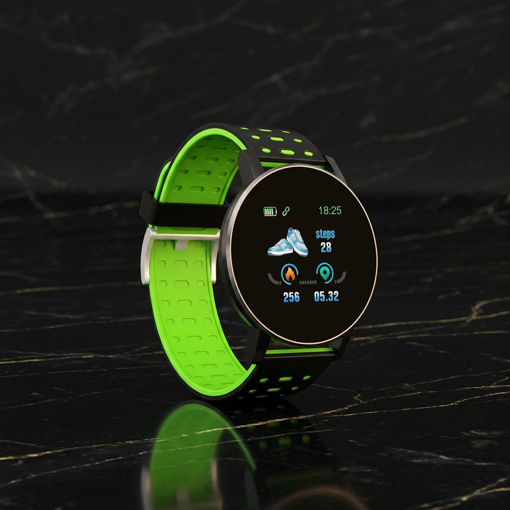 VitaTrack Pro Smartwatch – Heart Rate, Sleep & 23 Sports Modes