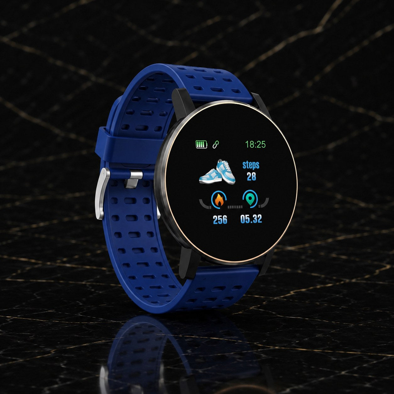 VitaTrack Pro Smartwatch – Heart Rate, Sleep & 23 Sports Modes