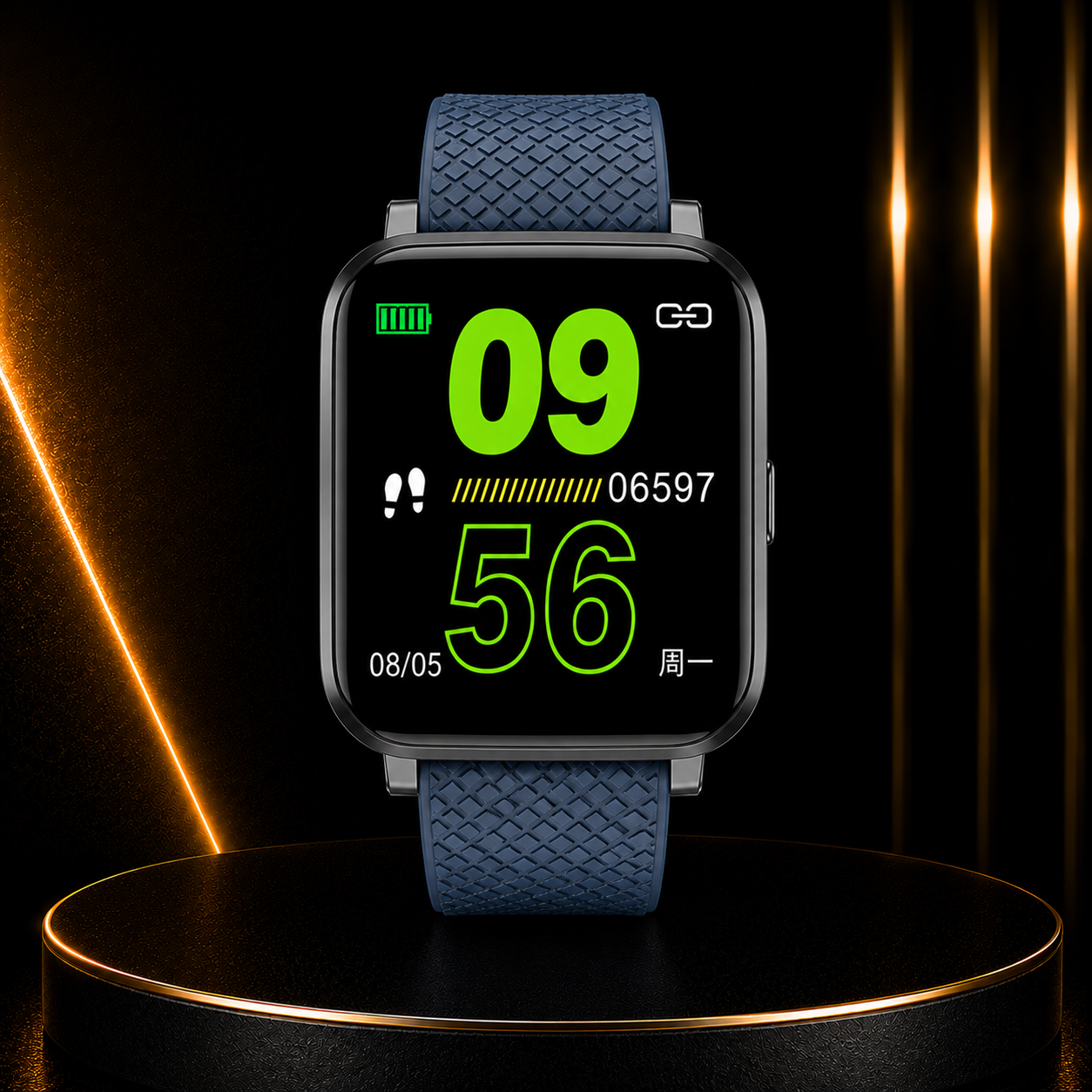 SportFit Pro Smart Watch for Men & Women | IP67 Waterproof Fitness Tracker for Android & iOS