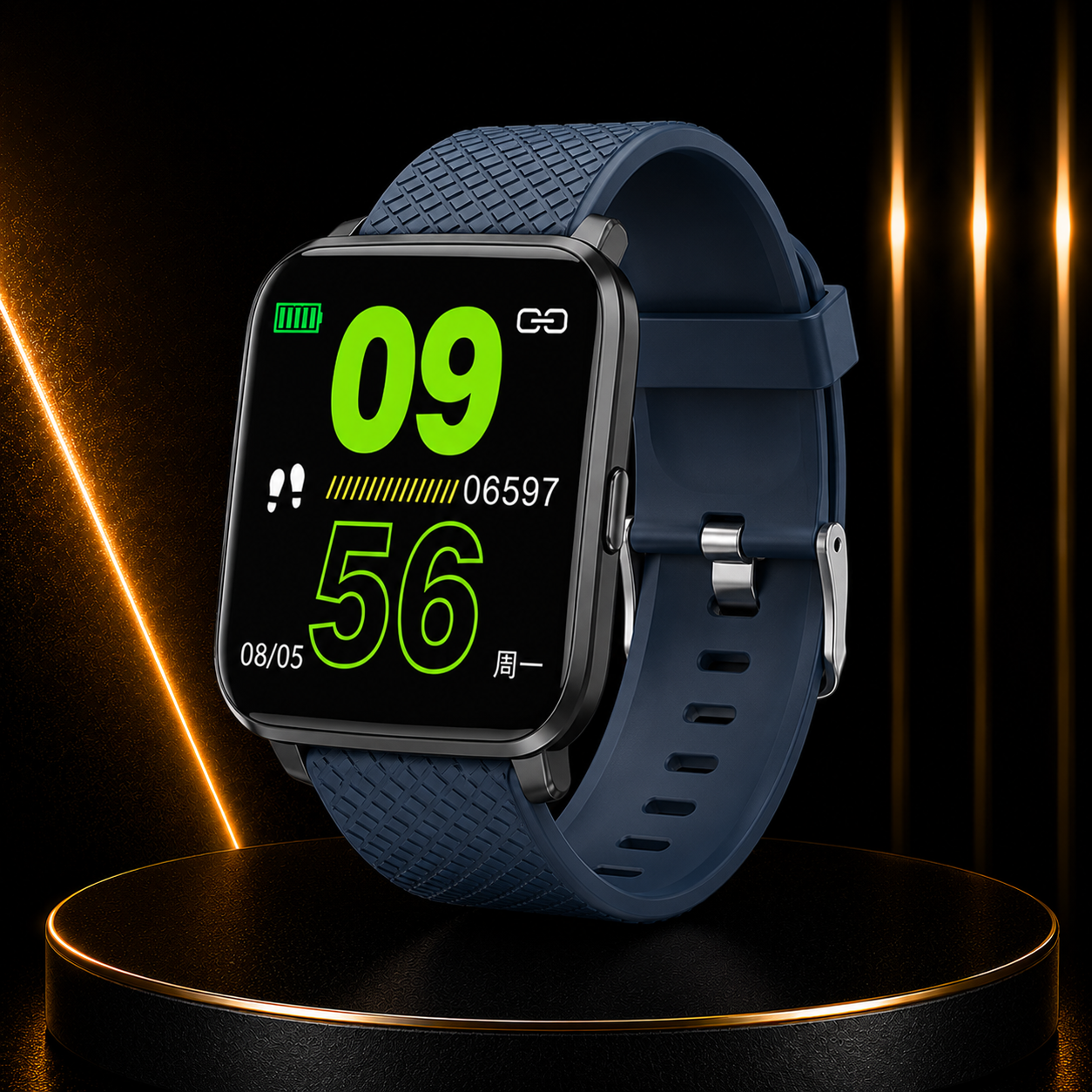 SportFit Pro Smart Watch for Men & Women | IP67 Waterproof Fitness Tracker for Android & iOS