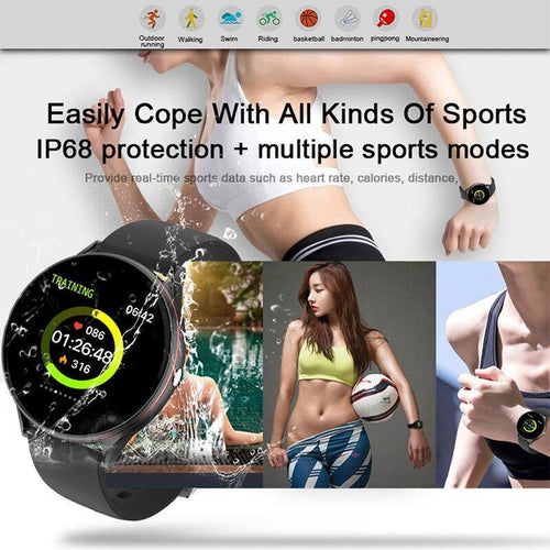 Advanced Health Smartwatch: Heart Rate & BP Tracker for iOS & Android
