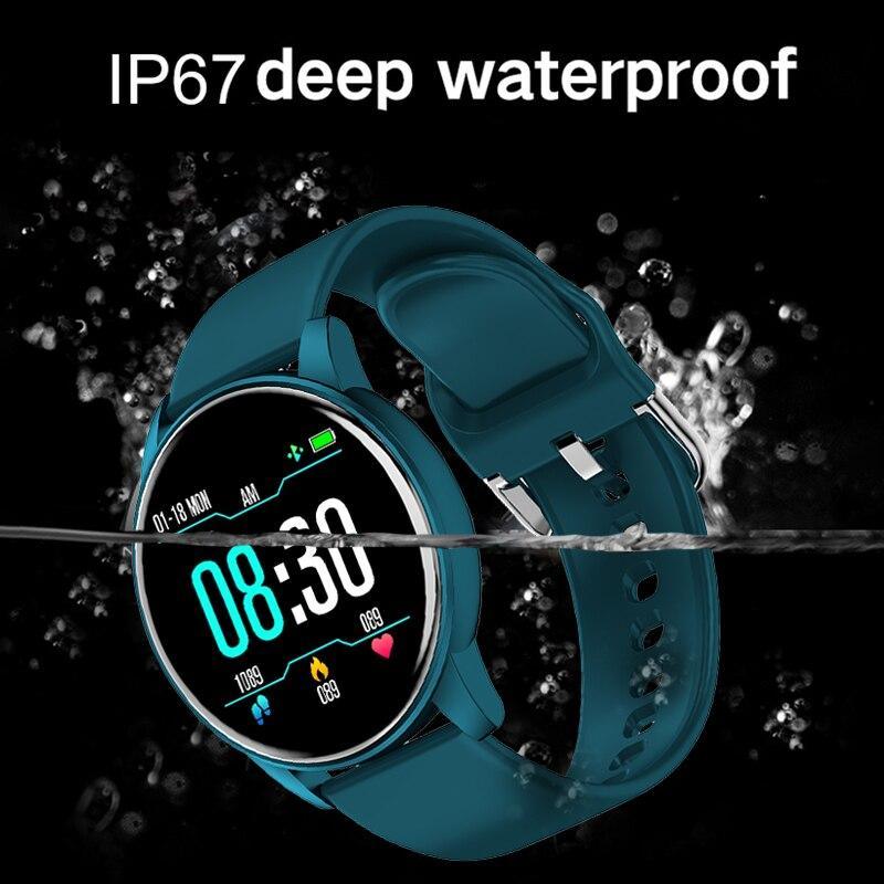 Unisex Luxury Smartwatch: 1.3" Color Screen, HR & BP – Waterproof Sport