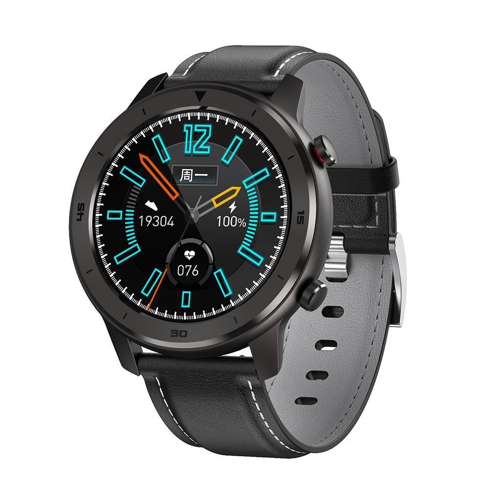 Luxury IP68 Round Touch Smartwatch for Men: 5-Day Battery, HR & BP Tracker