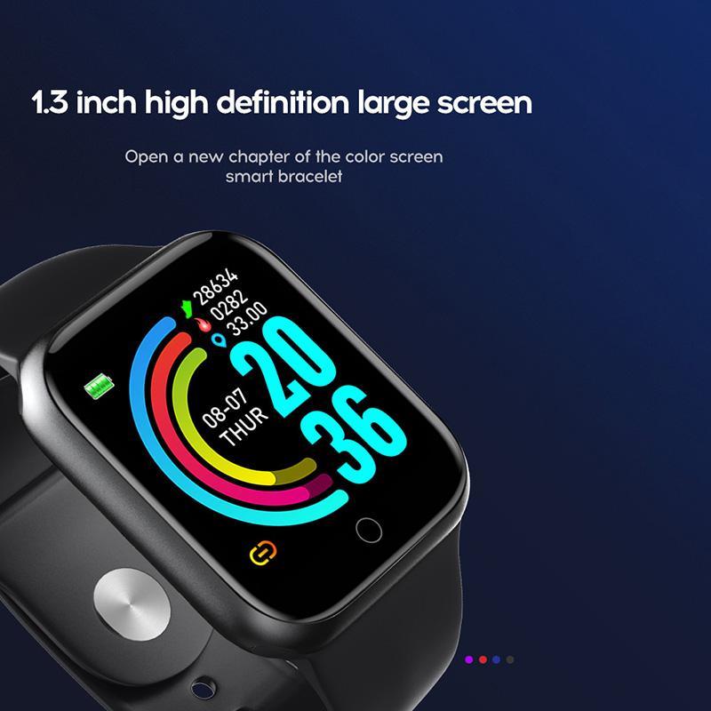 D20 Pro Smartwatch: Track Heart Rate, BP & Sports – Unleash Your Potential