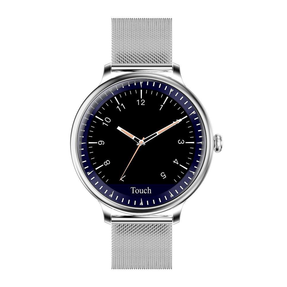 Luxury Round Screen Smartwatch for Women: Heart Rate & Notifications