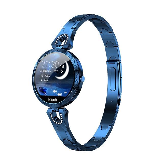Fashion Women's Smartwatch: Waterproof, Heart Rate & Fitness Tracker