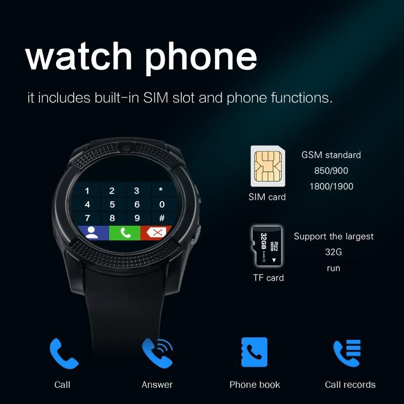 Famous Sport Smartwatch: SIM, Camera & Call – Stay Connected on Your Wrist