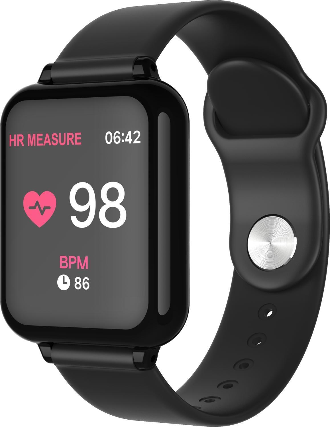 B57 Smartwatch: IP67 Waterproof, Heart Rate & Blood Pressure Tracker