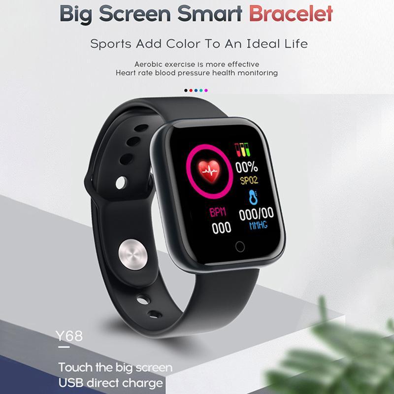 D20 Pro Smartwatch: Track Heart Rate, BP & Sports – Unleash Your Potential