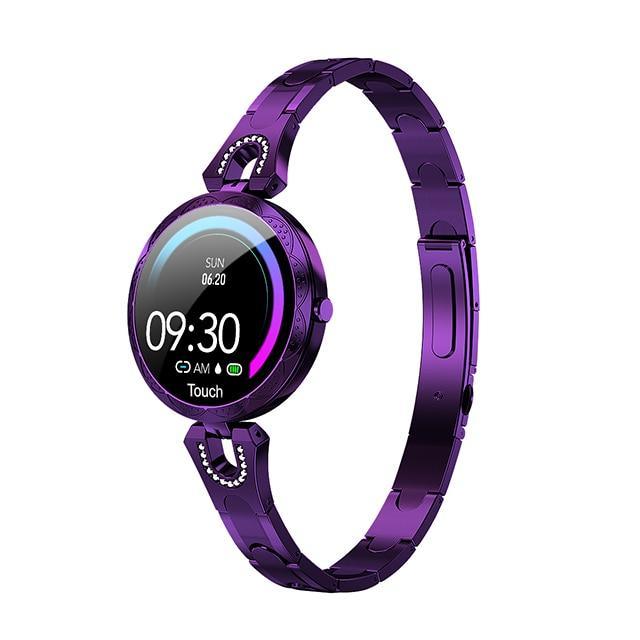 Fashion Women's Smartwatch: Waterproof, Heart Rate & Fitness Tracker