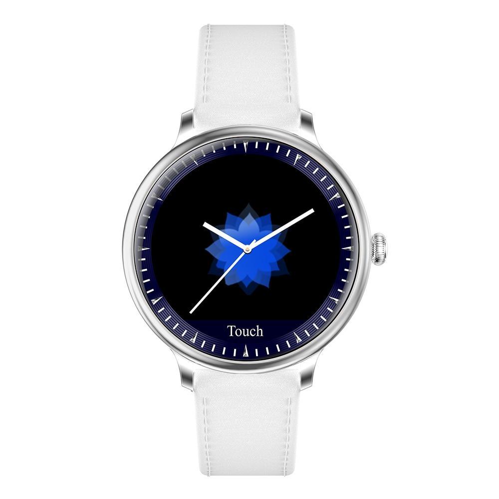Luxury Round Screen Smartwatch for Women: Heart Rate & Notifications