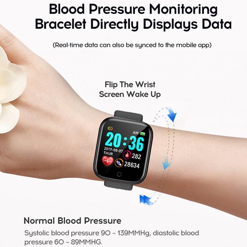 D20 Pro Smartwatch: Track Heart Rate, BP & Sports – Unleash Your Potential