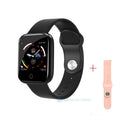 Luxury Stainless Steel Square Smartwatch: Fashion Sport Watch for Men & Women