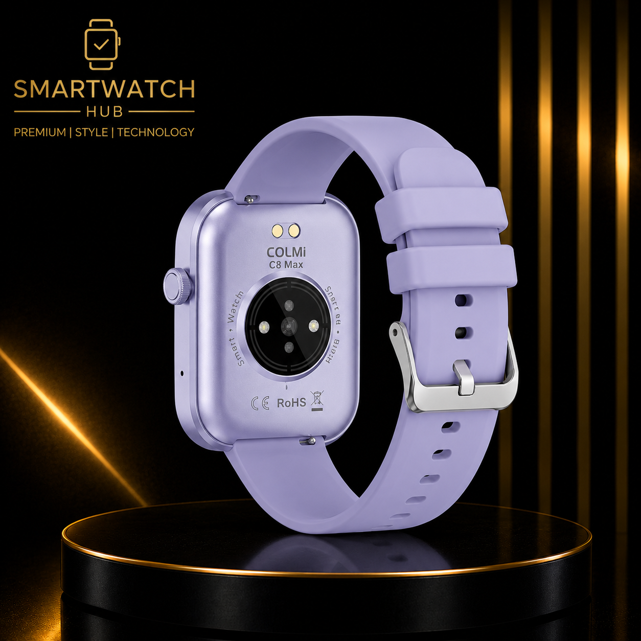 COLMI C8 Max Smartwatch 1.83” HD Display – Bluetooth Calling & Fitness Tracker