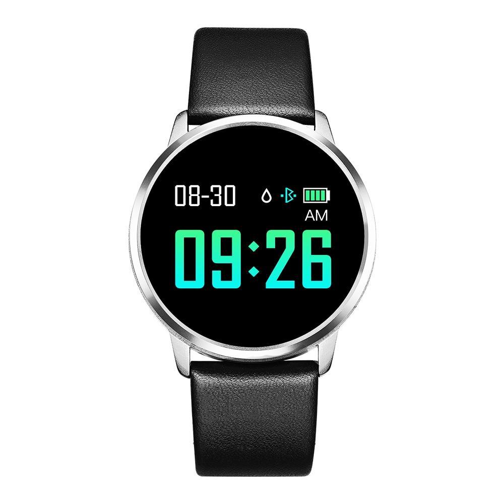 Luxury LED Color Screen Smartwatch: Fashion Fitness Tracker for Women