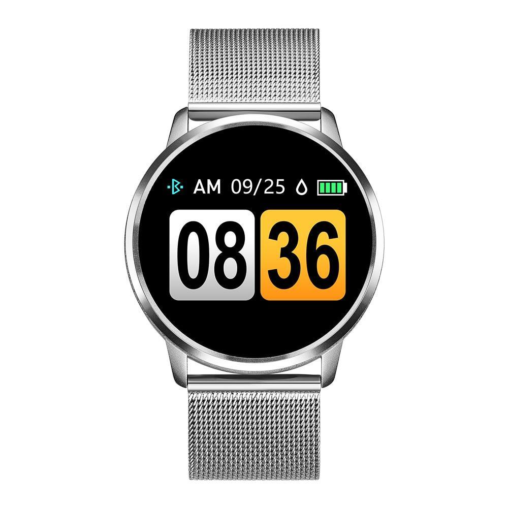 Luxury LED Color Screen Smartwatch: Fashion Fitness Tracker for Women