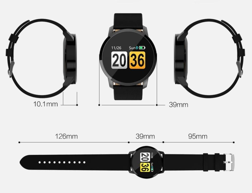 Luxury LED Color Screen Smartwatch: Fashion Fitness Tracker for Women