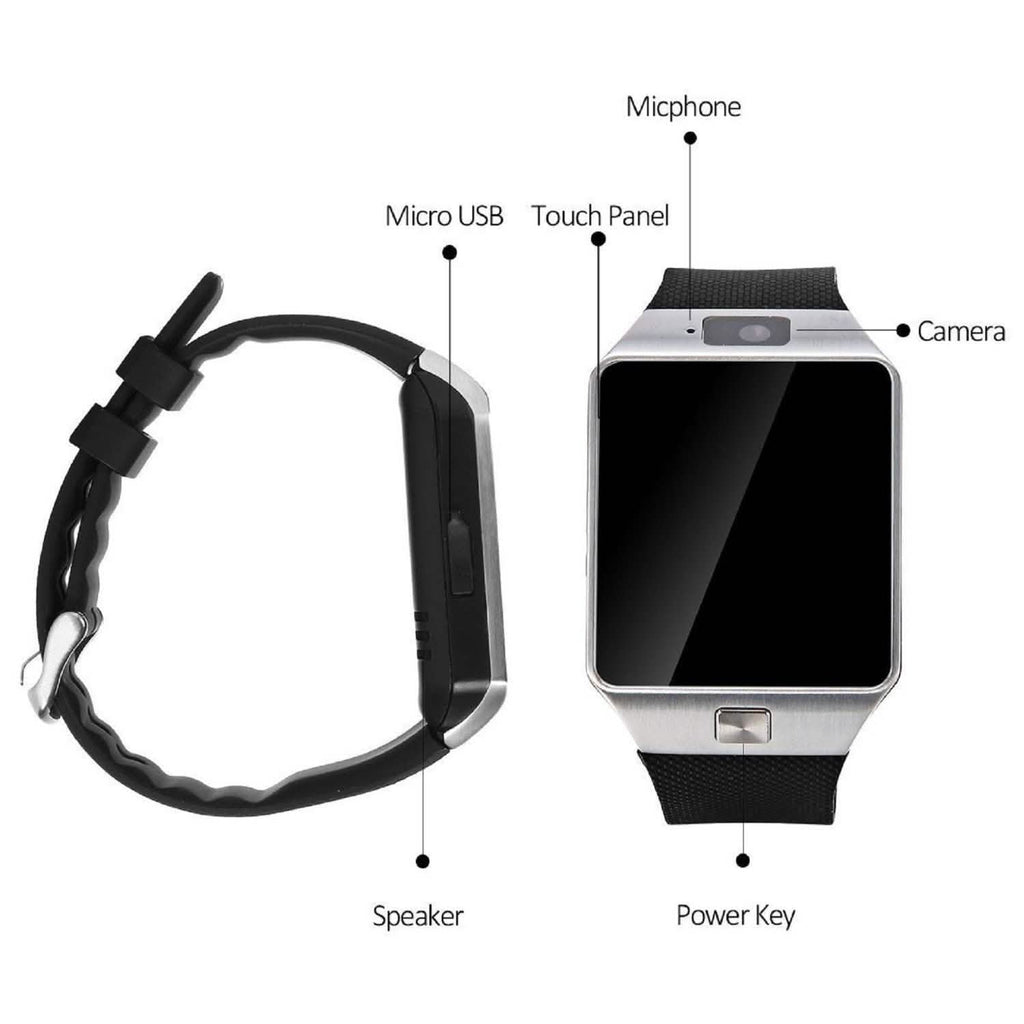 Unleash Your Potential: Bluetooth Smart Watch with Camera – iPhone & Android Sync