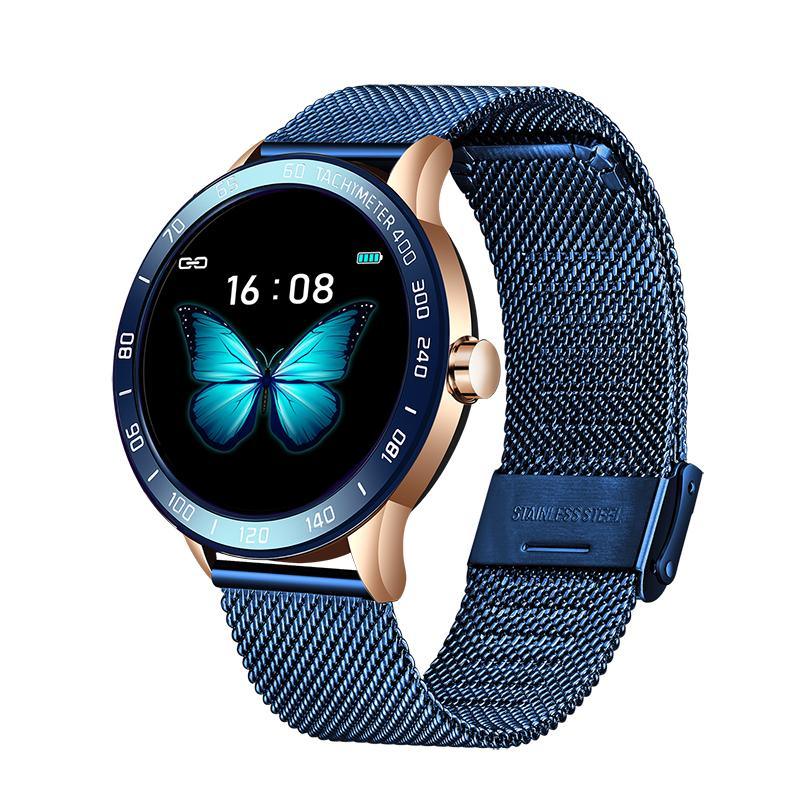 Modern Luxury Smartwatch: LED Screen, HR & BP – Multi-Function Sport Tracker